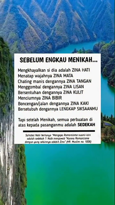 SEBELUM ENGKAU MENIKAH #shorts #videomotivasi #quotes #storywa #videoshort