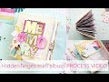 Scrap 2 Days (hidden hinges) mini album - PROCESS VIDEO