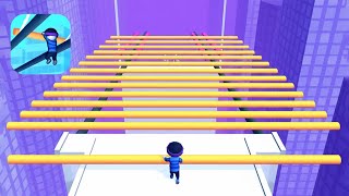 Roof Rails 🏃‍♂️ Sliding Over The City! | Most Satisfying Run Ever! screenshot 4