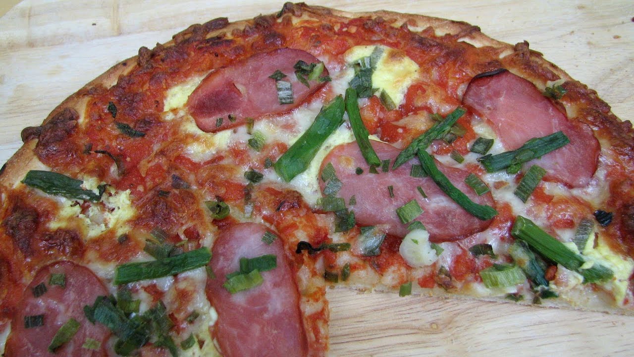candy petřvald Asparagus & Ham Pizza by Wagner
