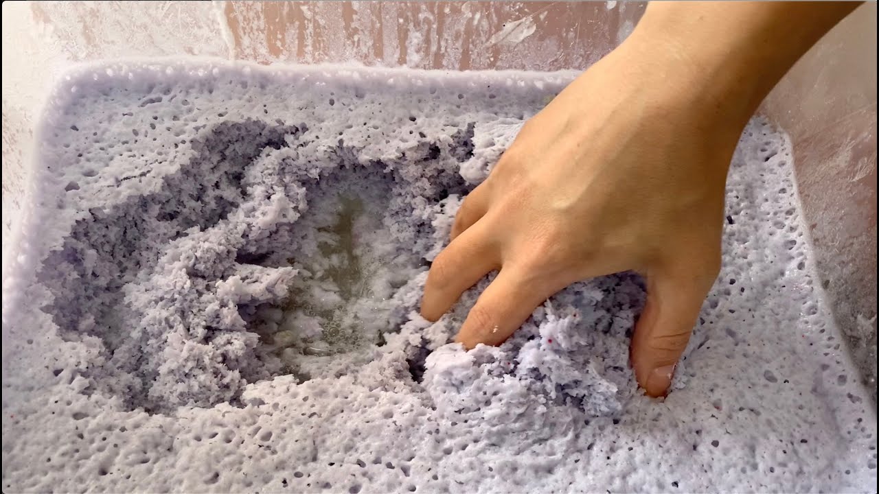 💎💗💎 Did the Blanca Nieves and Foca Paste make Crystals?? 💎💗💎 - sponge ASMR