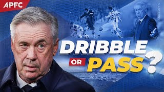 PASS or DRIBBLE? Unraveling Crucial Decision-Making