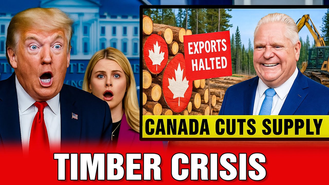 Trump DEMANDS Lumber Tariffs, But Canada SLAMS the Door - U.S. Housing IMPLODES Overnight