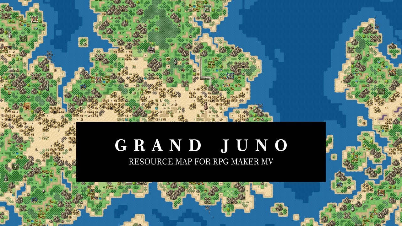 Grand Juno Overworld Map For Rpg Maker Mv Free Download Youtube