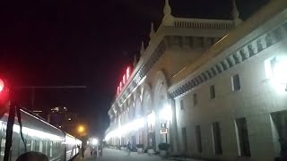 Сочи. Поезд №466 Имеретинский курорт - Астрахань / Sochi Railway Station, Krasnodarskiy kray, Russia