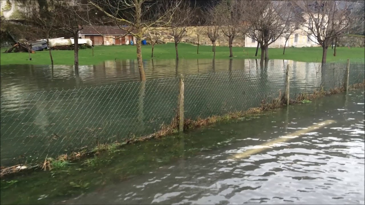 Inondations à Caumont mercredi 31 janvier 2018 YouTube