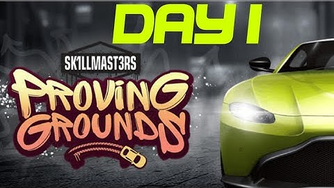 NFS No Limits - Skillmasters Proving Grounds Aston Martin Vantage 2020 Day 1