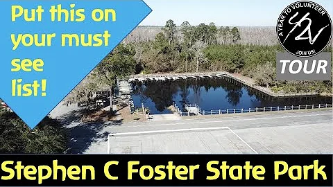 TOUR: Stephen C Foster State Park (a must-see park!)