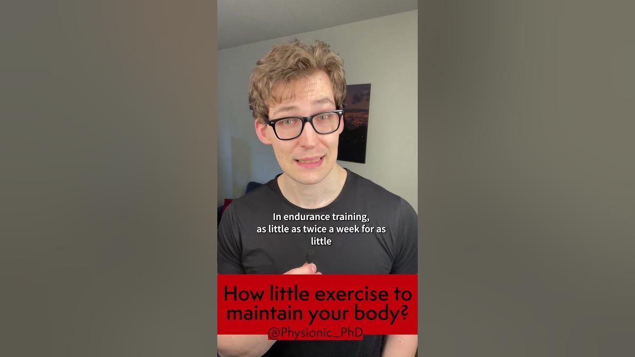 How lazy can you be and maintain your health and performance? #shorts