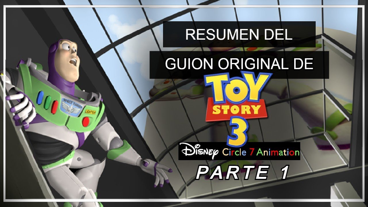 Resumen del Guion original de Toy story 3 Parte 1/3