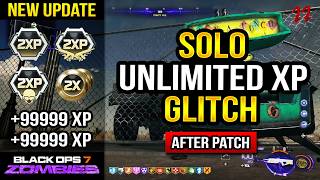 BO7 Zombies ★ NEW BO7 Unlimited XP Glitch After Patch! Solo AFK Pile Up Glitch!