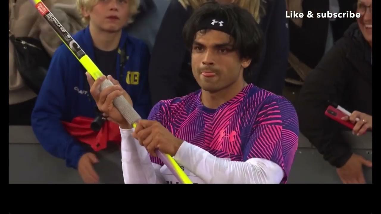 Neeraj Chopra javelin throw Zurich Diamond League 2023 YouTube