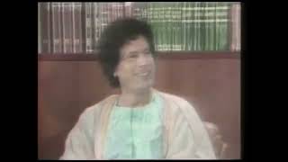 my honest reaction - gaddafi