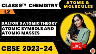 Atomics: Symbols, Masses, and Dalton's Atomic Theory | Class 9 Atoms and Molecules Chemistry Ch-3