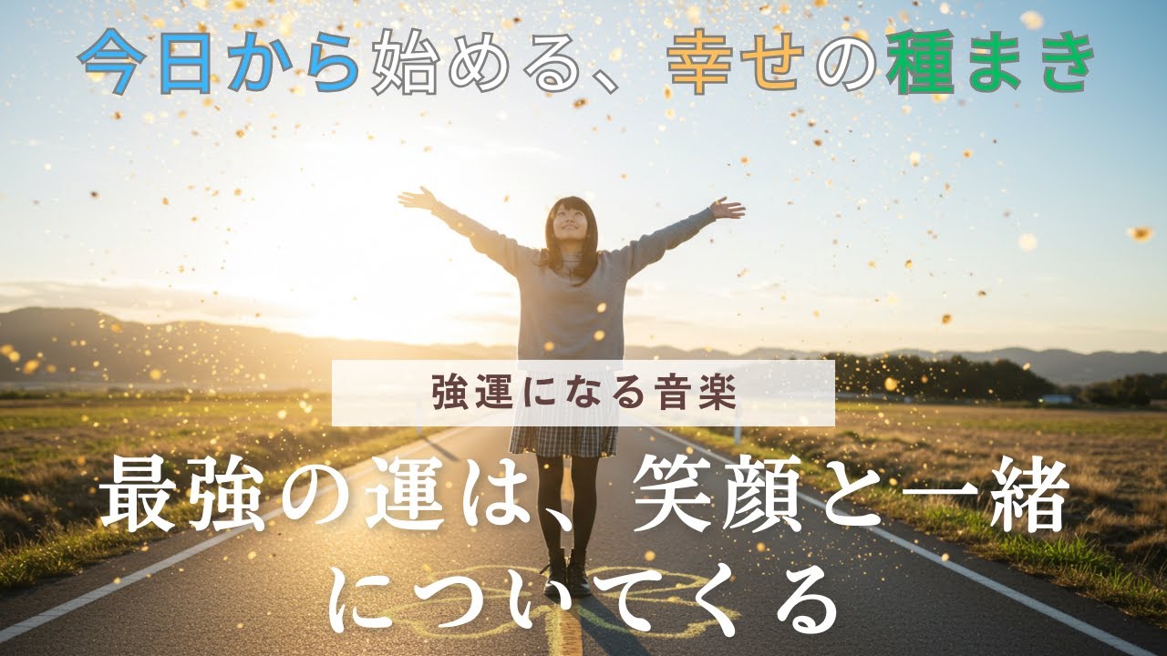強運になる音楽！強運の扉が今ここで開く - YouTube