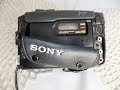 Sony CCD-TR705E Hi8 vintage camcorder no focus &amp; distorted picture: disassembly - repair - assembly
