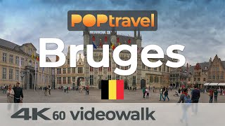 Walking in BRUGES / Belgium 🇧🇪- 4K 60fps (UHD)