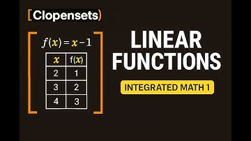 Linear Functions