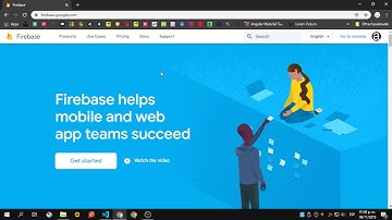 Build A Web App Using HTML / CSS / JS & Firebase #1 ( Setup )