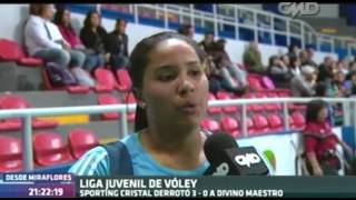 Central CMD: Declaraciones de Hilary Palma (Sporting Cristal - vóley)