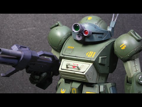 ウェーブ 1/24 スコープドッグ プラモデル キットレビュー 装甲