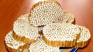 Карамельное "полено" из сладкой соломки / Рецепты из сладкой соломки Карамельное "полено" из сладкой соломки / Рецепты из сладкой соломки