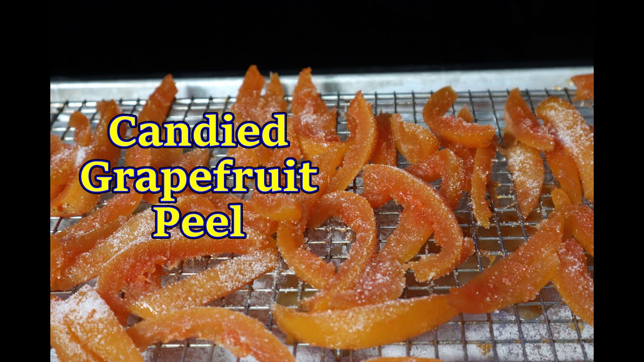 Candied Grapefruit Peel