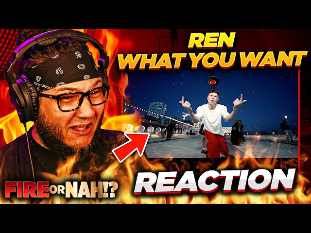 FIRE or NAH?! Ren - What You Want (REACTION) | iamsickflowz class=
