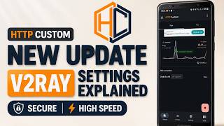 How to Configure V2Ray in HTTP Custom New Update | Fast & Secure  screenshot 3