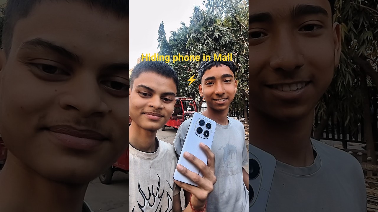 Hiding phone in mall #trending #viral #shorts #vlog #challenge