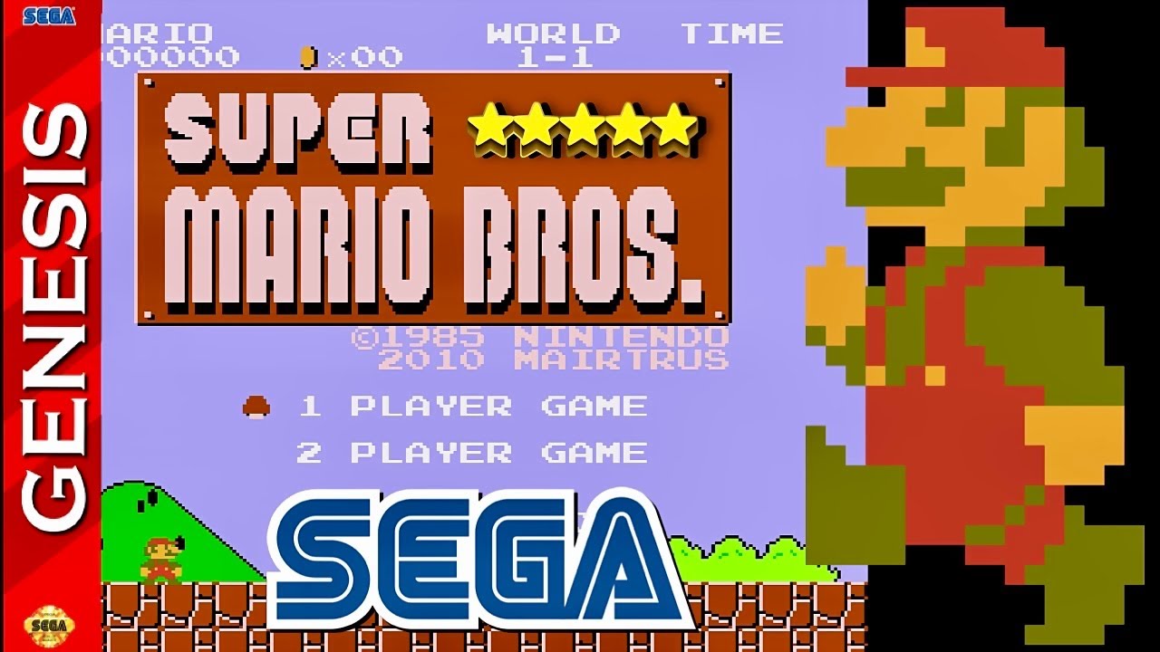 Super Mario Bros. (Sega Mega Drive), BootlegGames Wiki