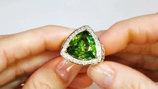 Bulgarian Sphalerite Ring At 13 Carats By Kat Florence Kf09183