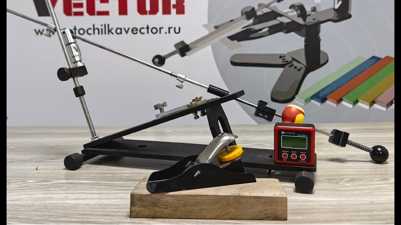 Заточка ножа рубанка, разные абразивы и масло