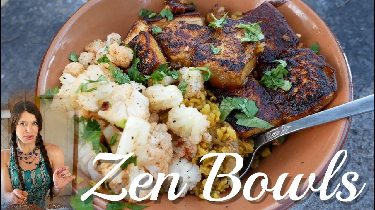 Zen Bowls with Crispy Tofu & Golden Rice YouTube