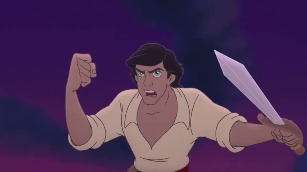 Prince Eric confronts Amos Slade