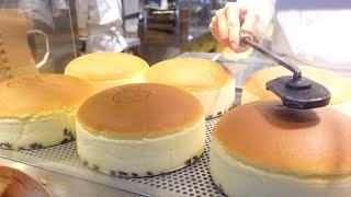 How to make Uncle Rikuro delicious Cheesecakes /Japan Osaka /ASMR