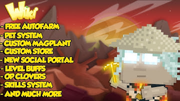 GROWTOPIA PRIVATE SERVER - NEW - AUTOFARM - FREE