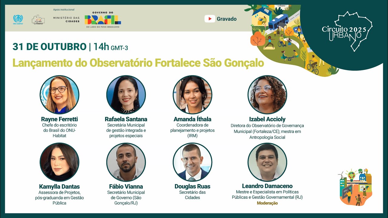 Lançamento do Observatório Fortalece São Gonçalo