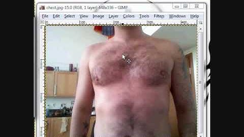 gimp tutorial adding a tattoo