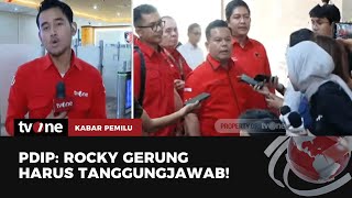 PDIP Laporkan Rocky Gerung ke Bareskrim | Kabar Pemilu tvOne