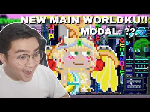 MY NEW MAIN WORLD IS FINALLY DONE!! SO DOPE! | Growtopia 2026