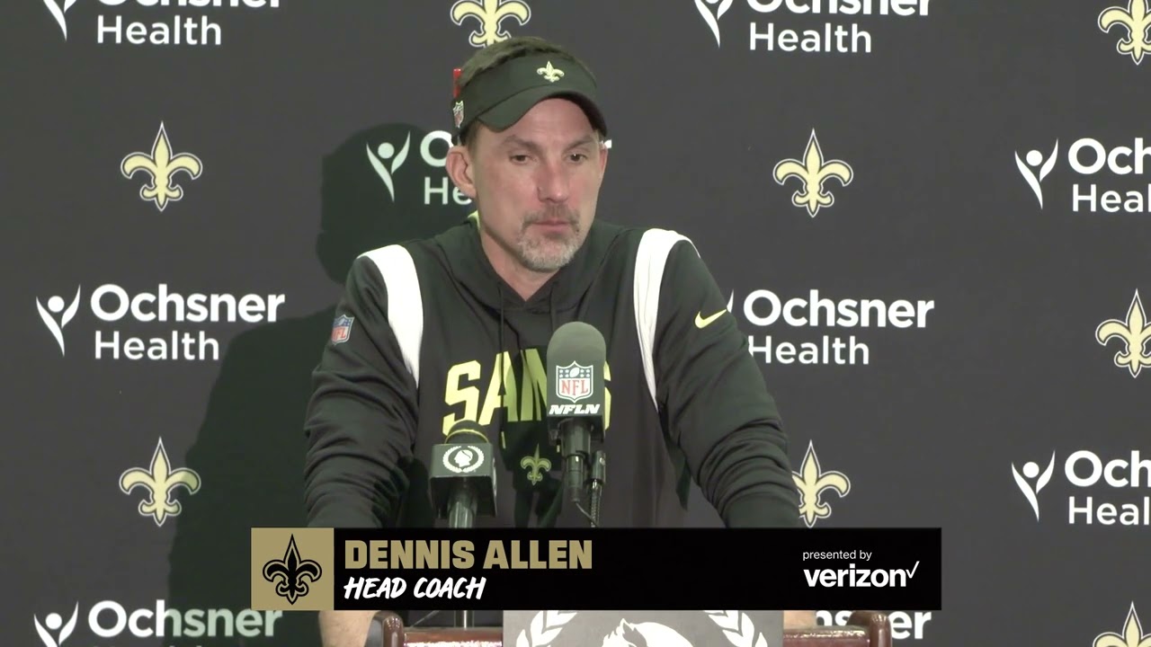 Dennis Allen recaps loss | Saints Bengals 2022 Week 6 Postgame Interview