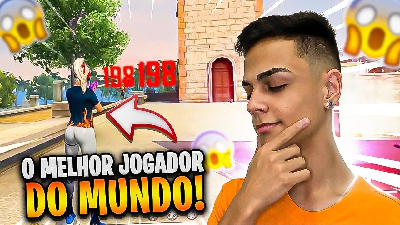 ELE FOI ELEITO O MELHOR JOGADOR DO MUNDO NO FREE FIRE !!! REAGINDO AO  KROONOS 