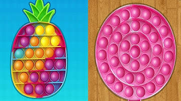 Realistic Pop It! Very satisfying and relaxing ASMR slicing game