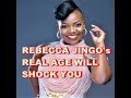 REBECCA JINGO REVEALS HER REAL AGE and the crowd can