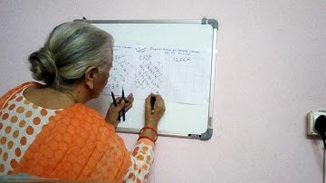 Math Tricks;:-Diagonal Method For Squaring A Number{8th.Class)