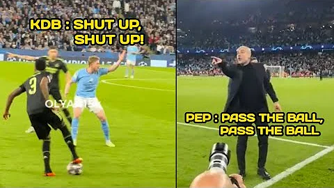 🤯Angry Kevin De Bruyne SHUTS UP Pep Guardiola & Rejecting his advice during game
