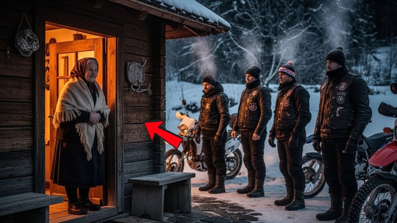 Dobrodušna starica primila 15 Hells Angelsa tijekom mećave; sutradan 100 motora pred njenim vratima