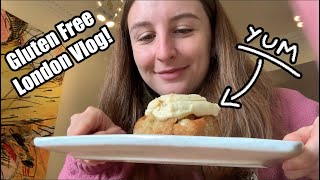 Gluten Free Cinnamon Buns & Cupcakes in London || GF Vlog