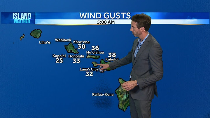 Hurricane Hone shows decrease in rain for next several hours